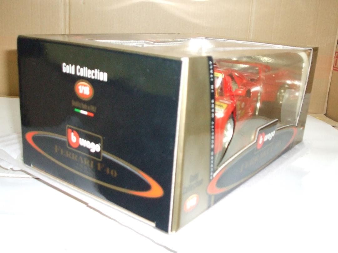 難あり　フェラーリ　F４０　＃３　レーシングカー　１／１８