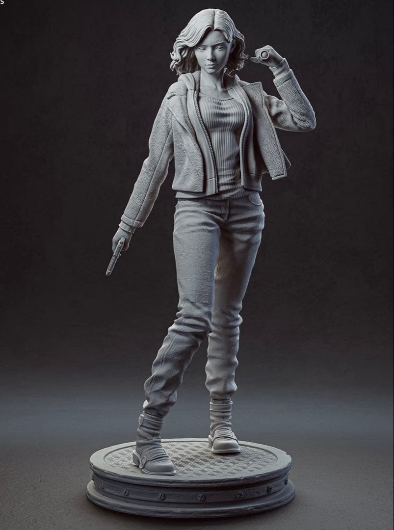 バイオハザード　レクイエム　フィギュア　グレイス　ガレージキット　未塗装未組立