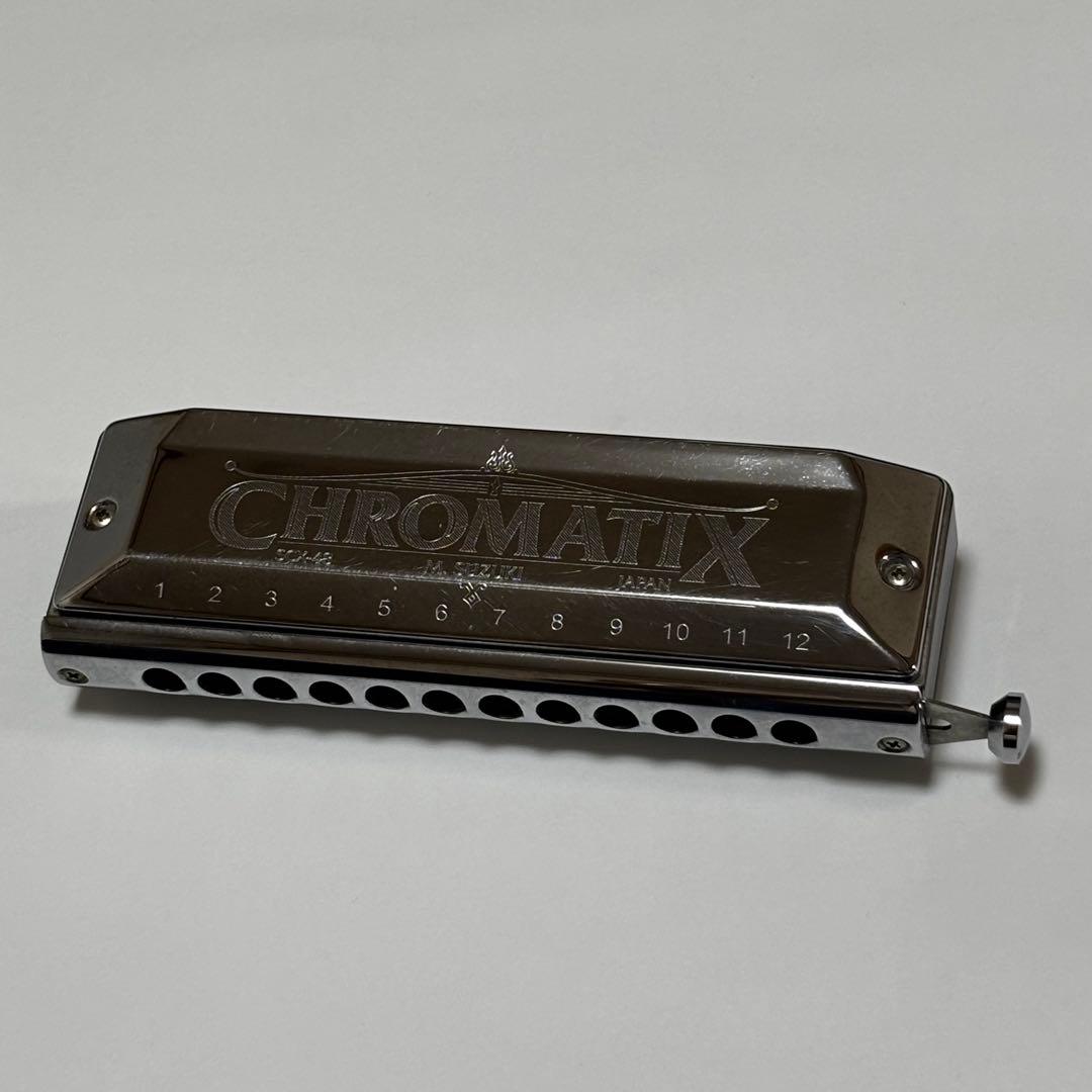 SUZUKI スズキ クロマチックハーモニカ SCX-48