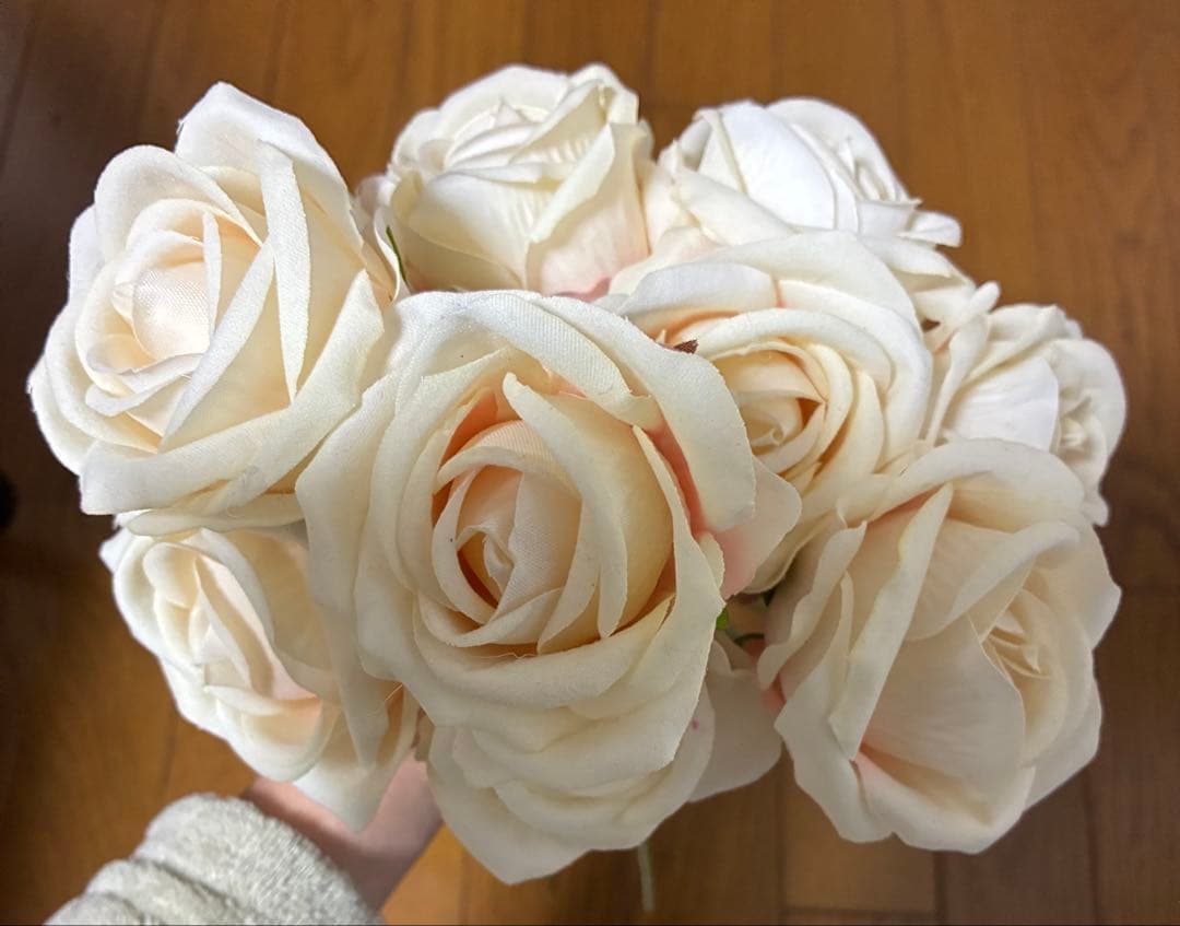造花バラ　葉なし　6色60本　ばら売り対応可能