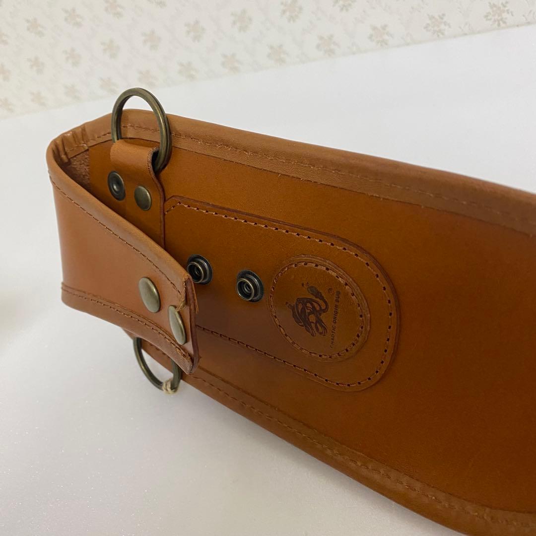 CHAOTIC ORIGIN DUB レザー シザーケース フローリスト 本革