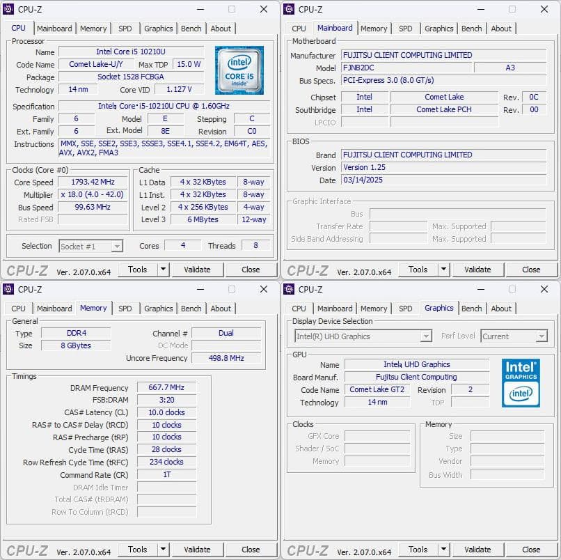 週末特価LIFEBOOK A5510/ i5-10210U 8GB SSD128
