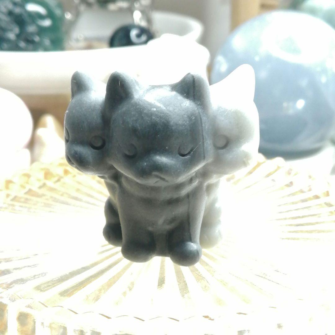 【新品】現在、過去、未来を見張っている守護力の強い番犬(太極石)3-2