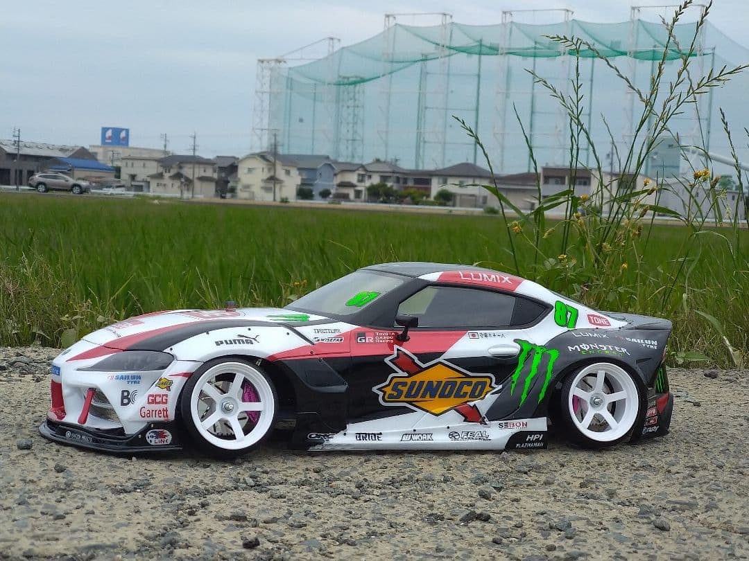 ともきちさん専用　アディクションA90スープラ　依頼品ラジコンボディ