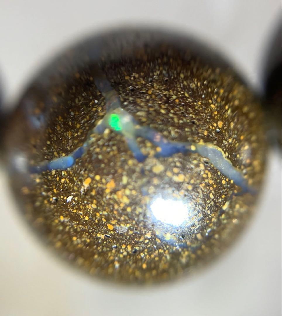 ボルダーオパール　ブレスレット　グラデーション