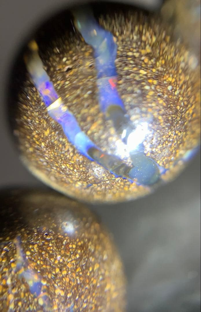 ボルダーオパール　ブレスレット　グラデーション