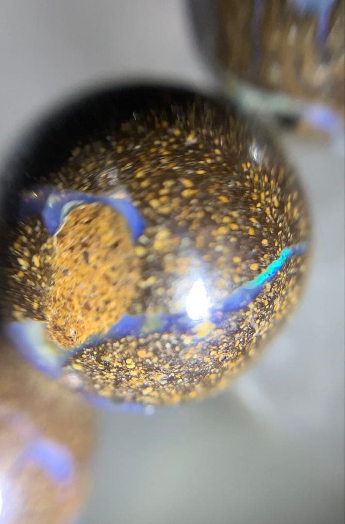 ボルダーオパール　ブレスレット　グラデーション