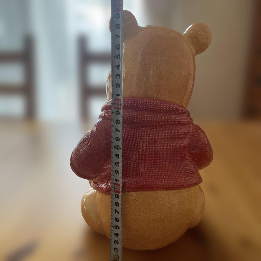 ディズニーSimply Pooh プーさん　クッキージャー　陶器　キャニスター