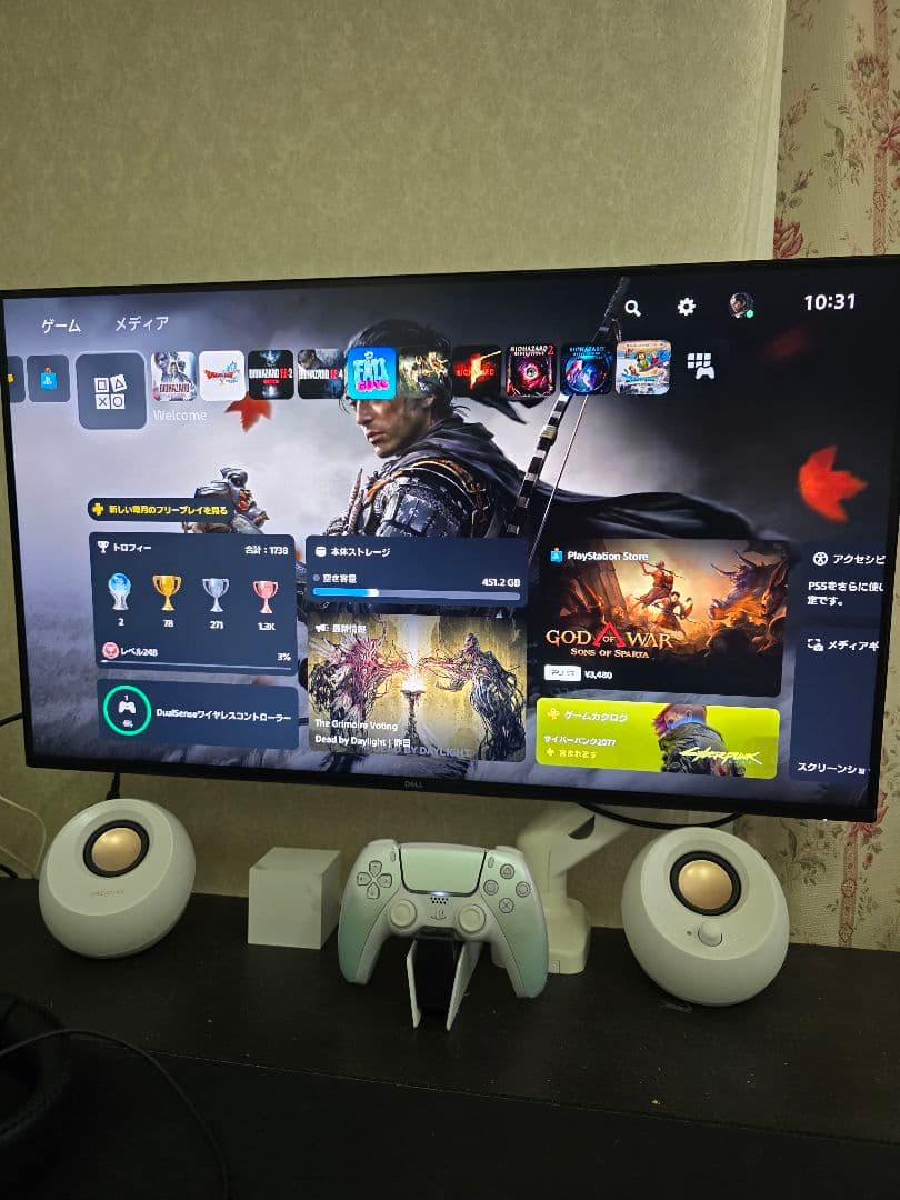 Dell S3225QS 31.5インチ 4K モニター