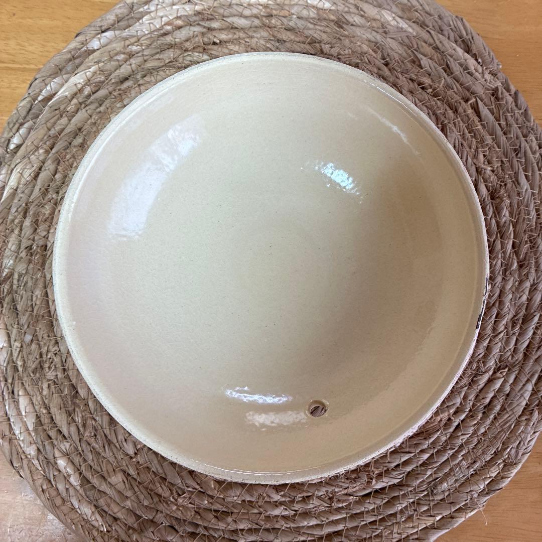 萬古焼　ごはん鍋　土鍋　炊飯鍋　1点 調理器具　手書きねこ　耐熱陶器　4合