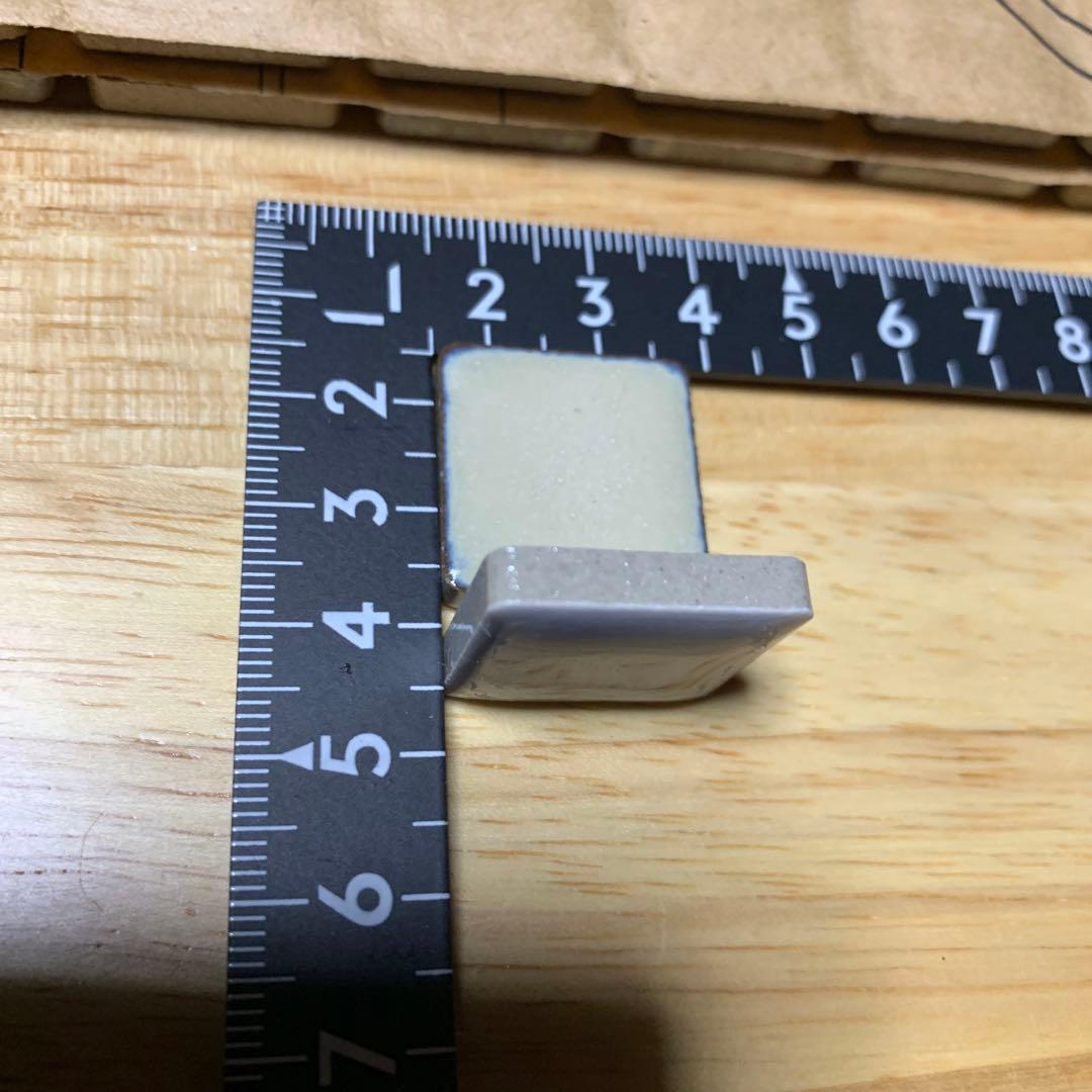 タイル　木製トレー　ハンドメイドに