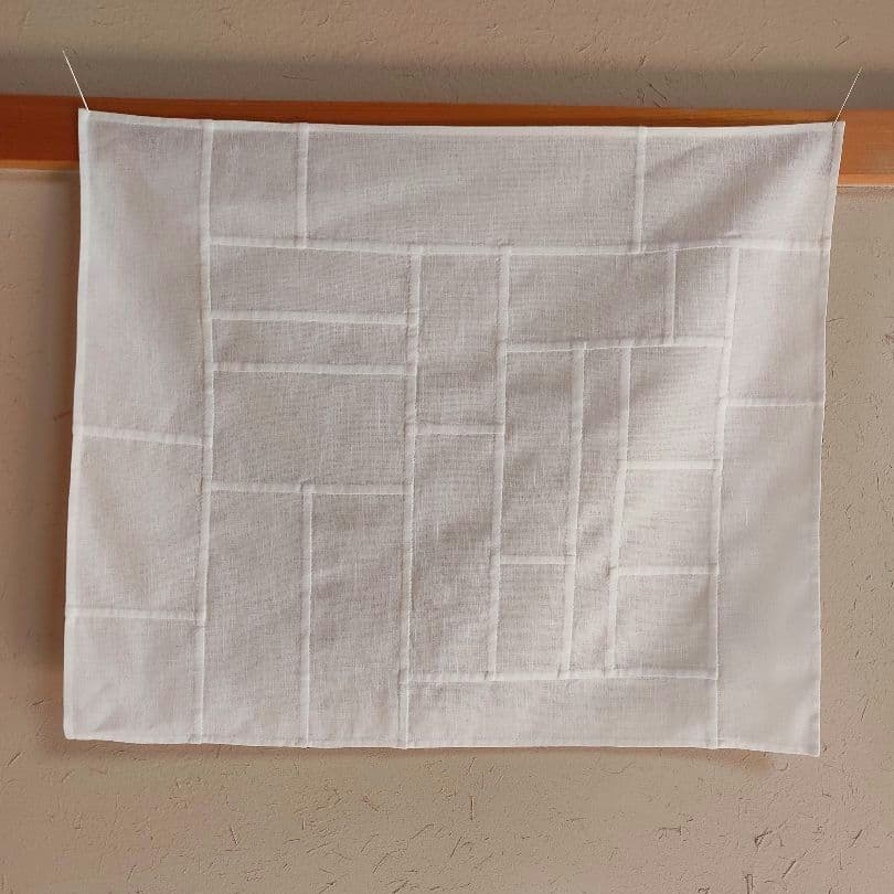 手縫いのポジャギ　no.4 52×43cm