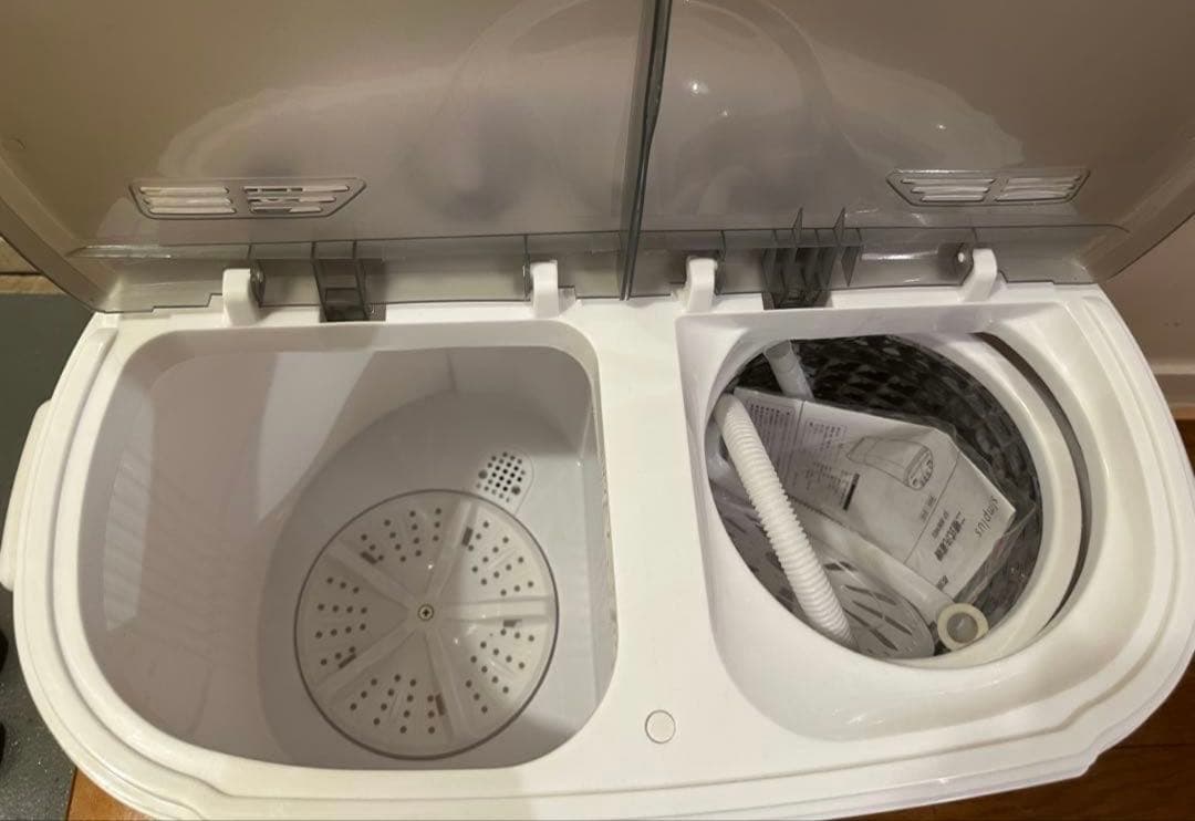 simplus シンプラス 二層式洗濯機 脱水付き 小型洗濯機 二槽式