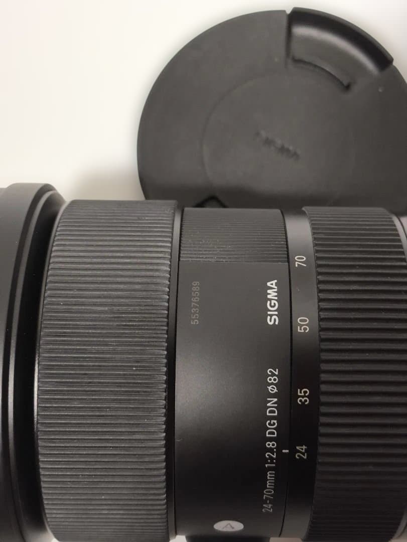 SIGMA 24-70mm F2.8 DG DN レンズ　SONY用