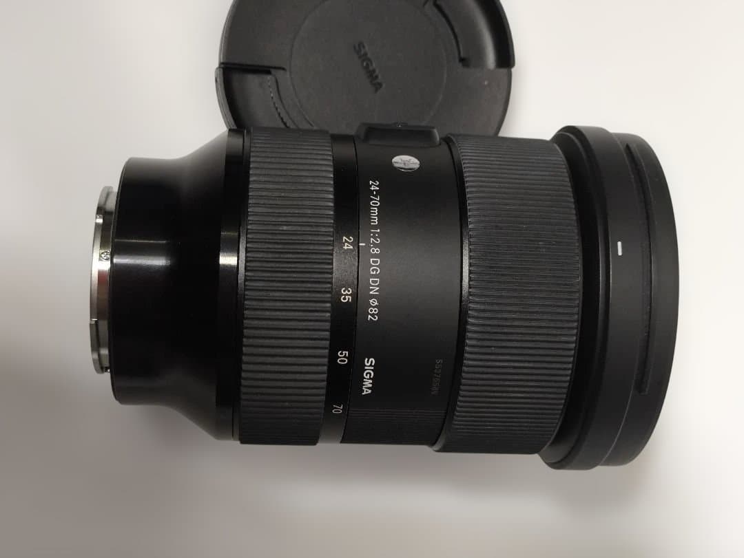 SIGMA 24-70mm F2.8 DG DN レンズ　SONY用