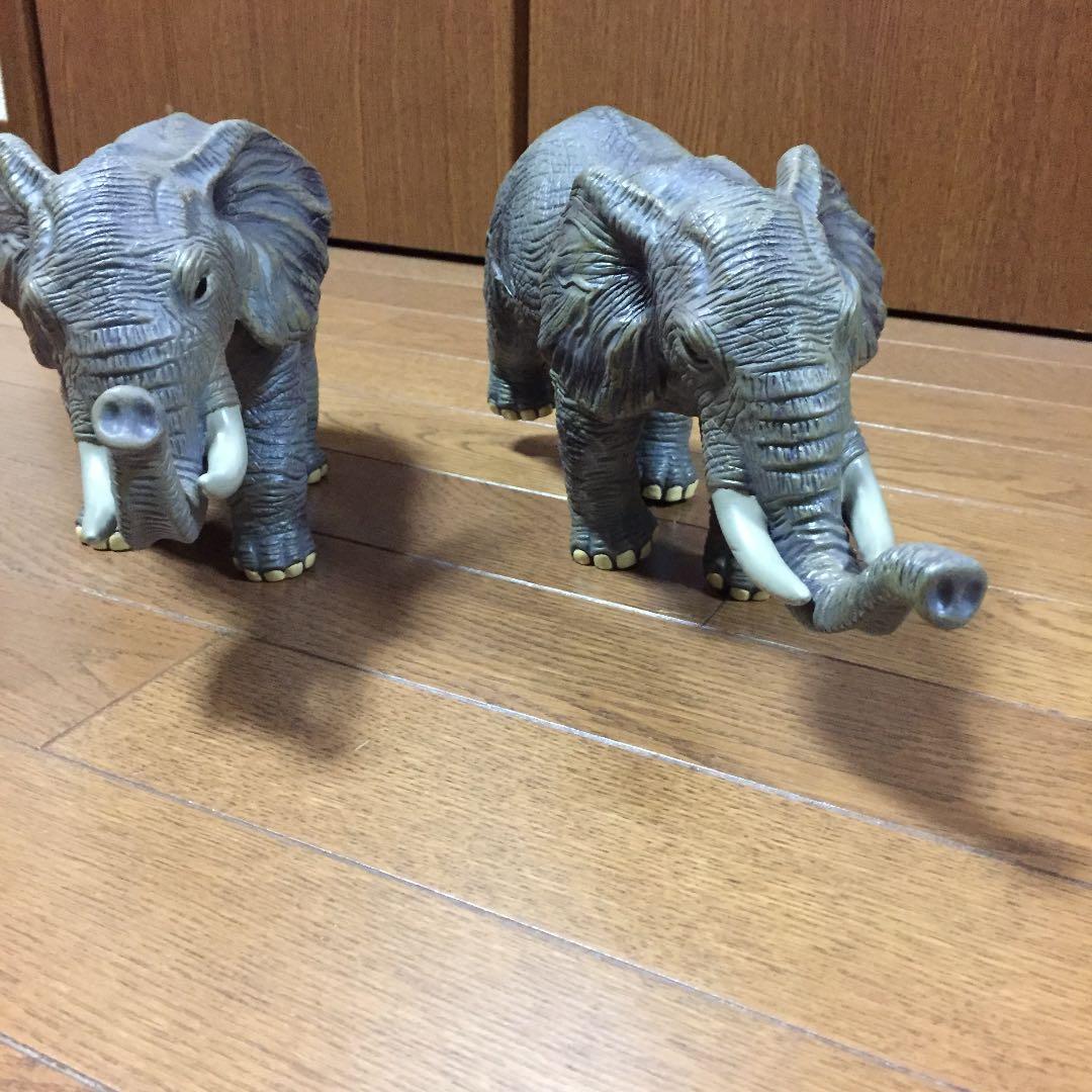 ゾウさんの人形 2体セット