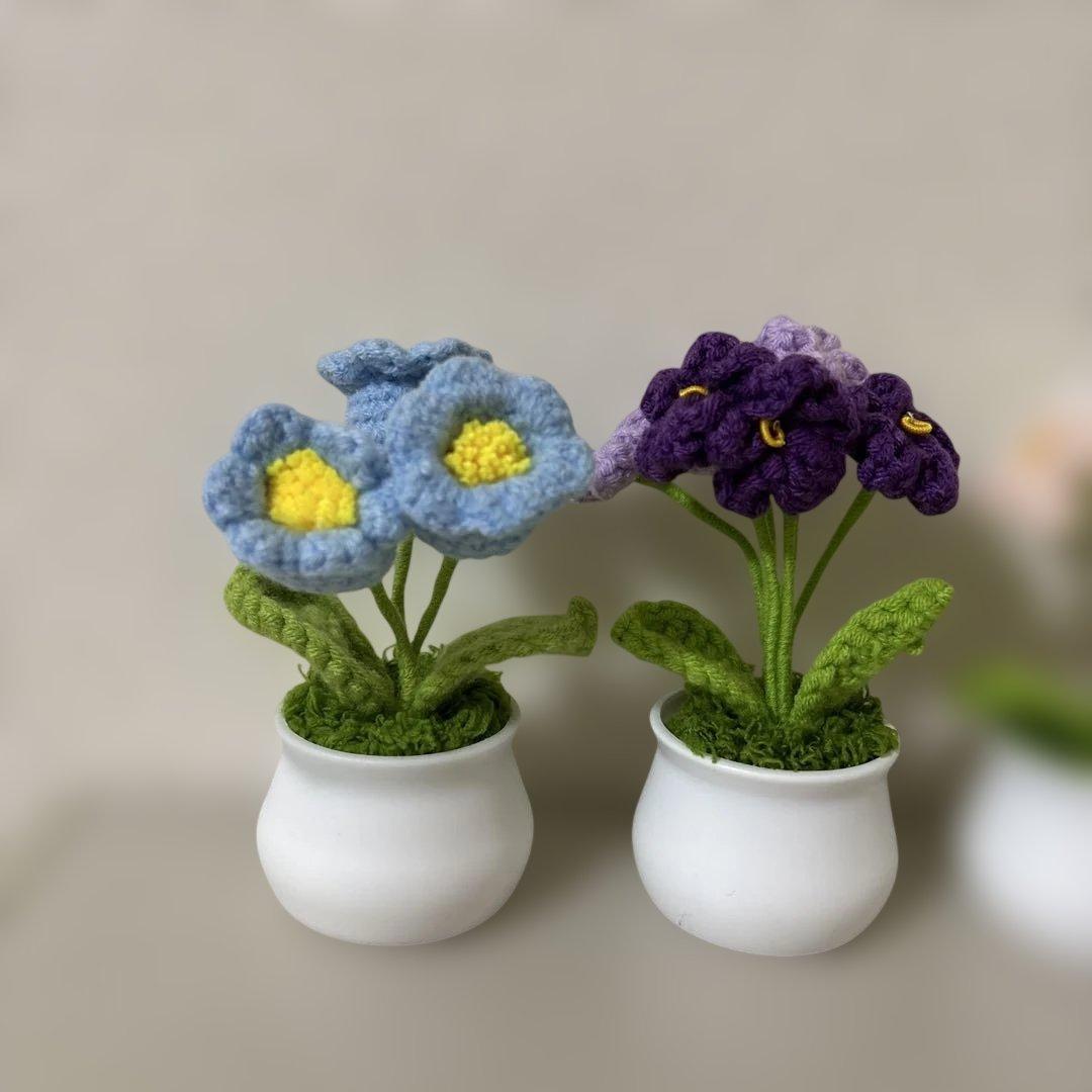 編みぐるみ　枯れない花編み花　オーダーページ