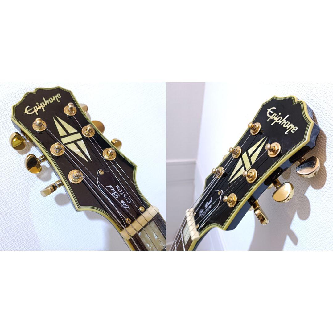メンテ済｜Epiphone Les Paul CUSTOM ブラック
