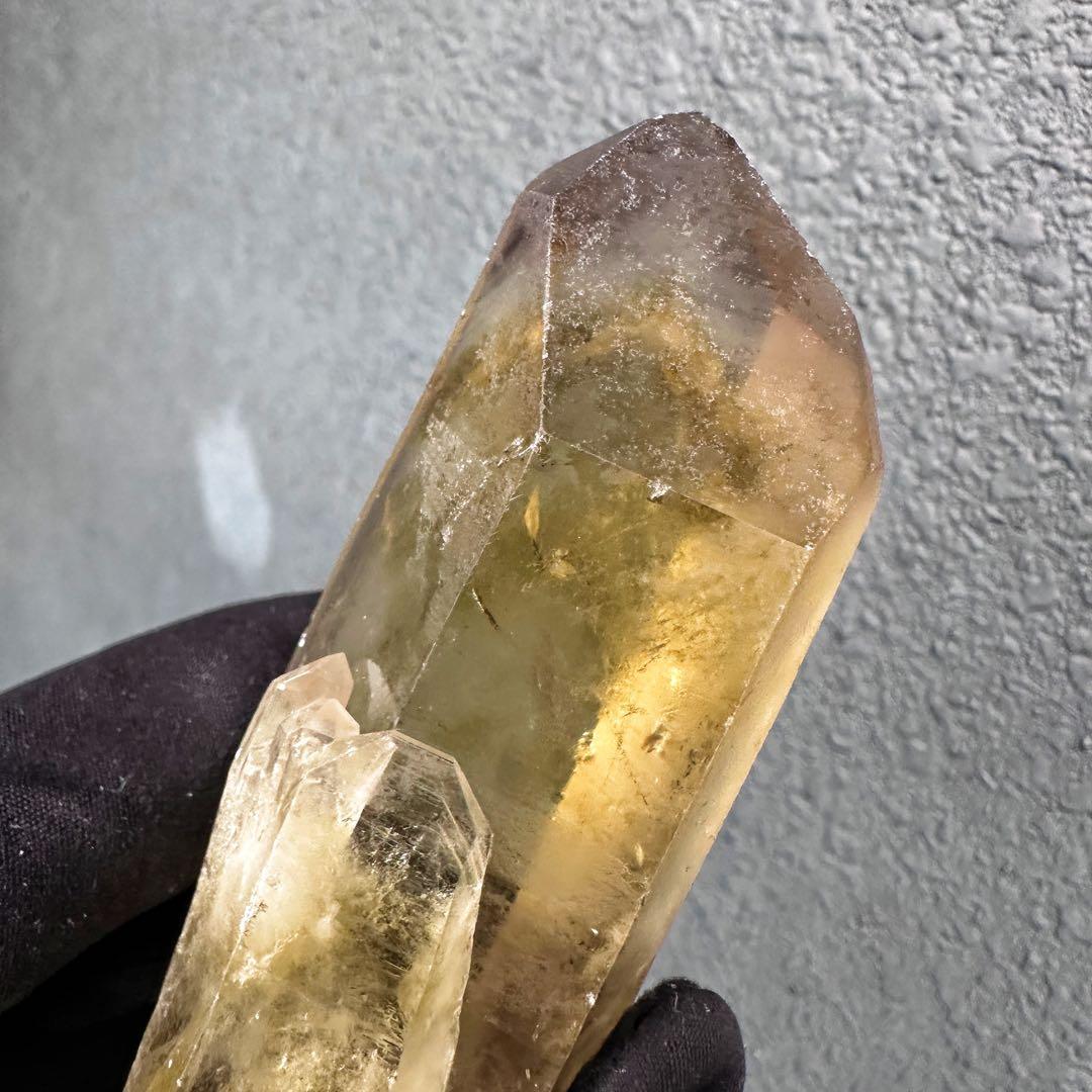 【開運·魔除 】爆アレ❗️ファントム☆スモーキーシトリン水晶 クラスターA1615