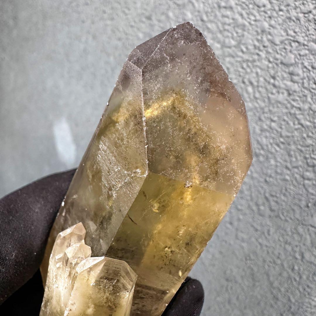 【開運·魔除 】爆アレ❗️ファントム☆スモーキーシトリン水晶 クラスターA1615