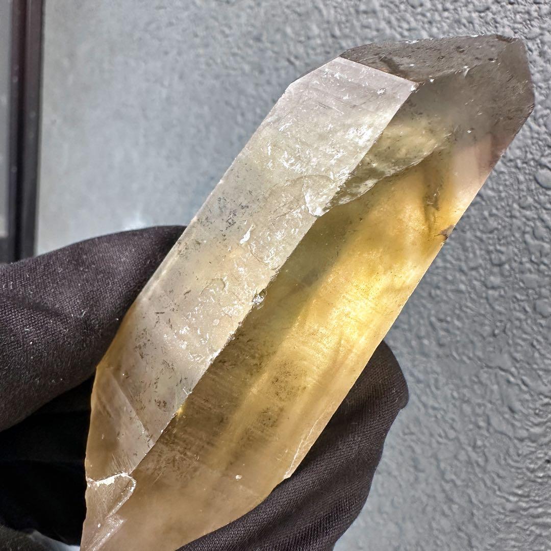 【開運·魔除 】爆アレ❗️ファントム☆スモーキーシトリン水晶 クラスターA1615