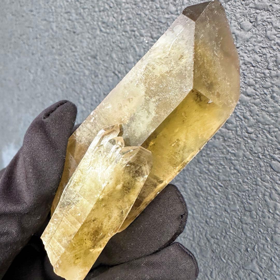 【開運·魔除 】爆アレ❗️ファントム☆スモーキーシトリン水晶 クラスターA1615