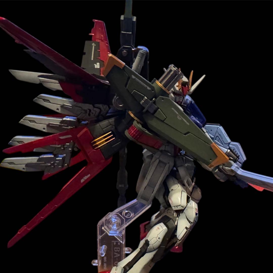 RG ガンダムエピオン サザビー パーフェクトストライクガンダム 塗装済み完成品