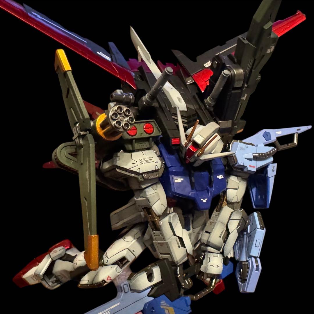 RG ガンダムエピオン サザビー パーフェクトストライクガンダム 塗装済み完成品