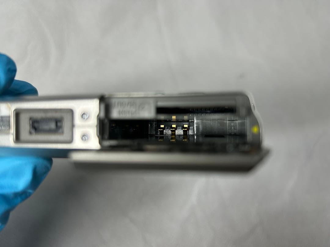 ★動作OK★ SONY Cyber-shot DSC-T1 シルバー コンデジ