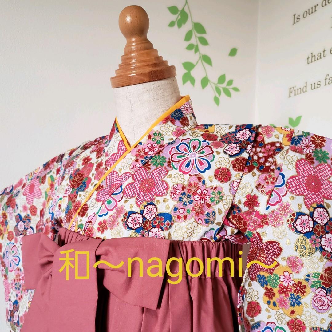 ☆SOLD OUT☆ベビー、キッズ着物&袴風セットアップ