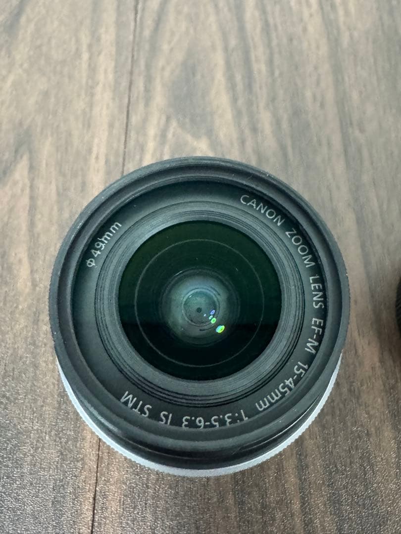 中森様用キャノン Canon EOS M100 ダブルズームキット ホワイト