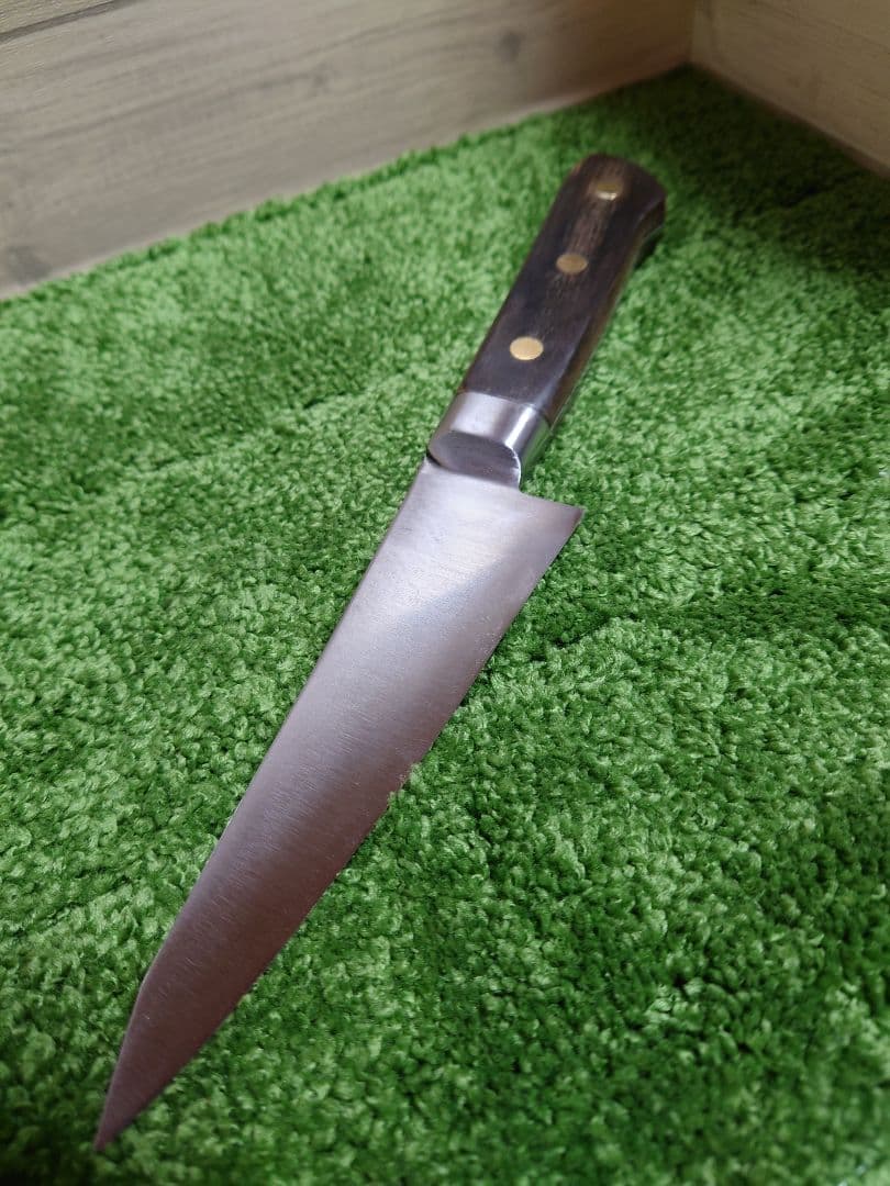 正広 骨スキ 140mm 片刃 右利き ガラスキ 骨スキ 炭素鋼