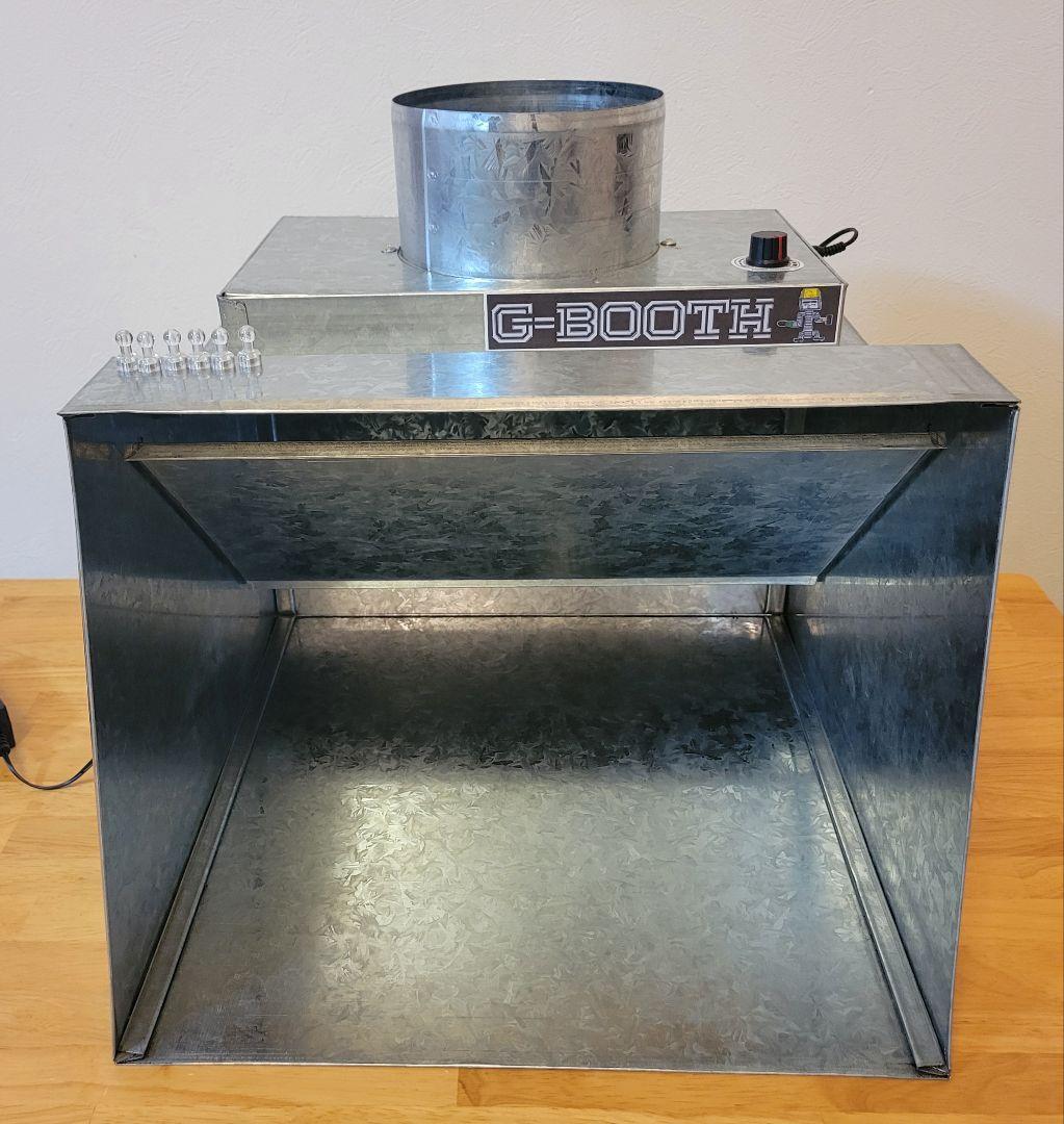 塗装ブースG-BOOTH S400 研磨排気可能　風量600m3/h