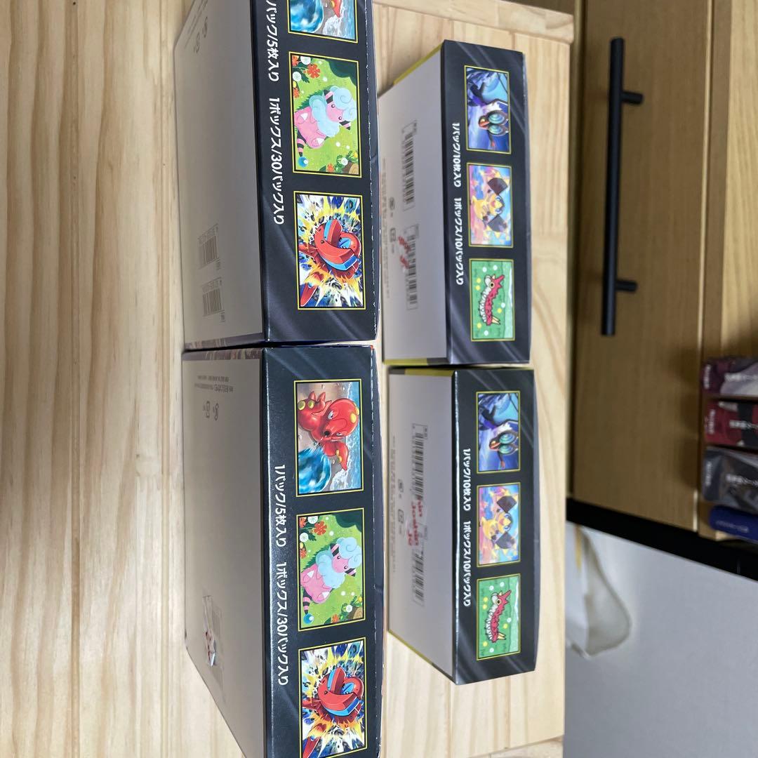 MEGAドリームex ニンジャスピナー 計4box