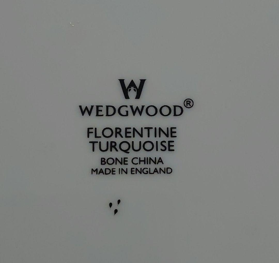  Florentine Turquoise　皿　フロレンティーン