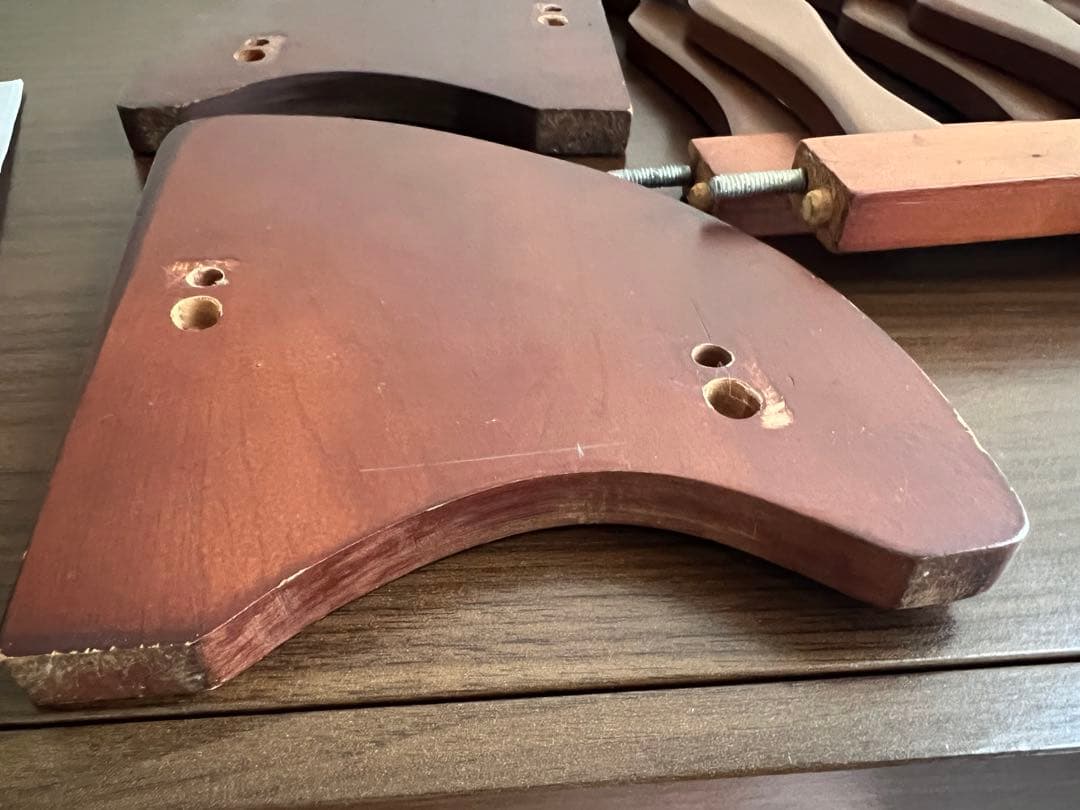 昭和レトロ　猫デザイン 木製　スリッパラック　当時物