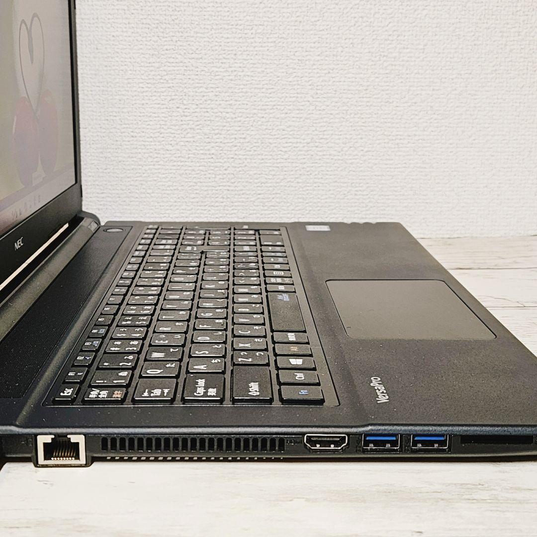 NEC 15型大画面ノートパソコン カメラ DVD テンキー付 バッテリー良好