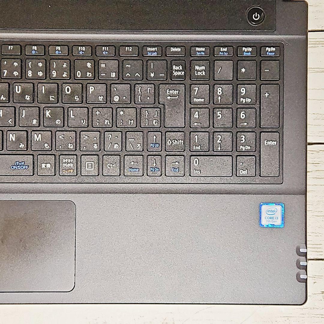 NEC 15型大画面ノートパソコン カメラ DVD テンキー付 バッテリー良好