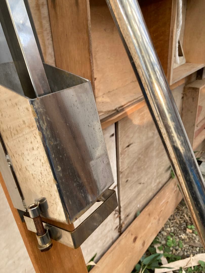 陶芸粘土押出機　壁取り付け　ハンドル付きステンレススチール押し出し機　4層モード