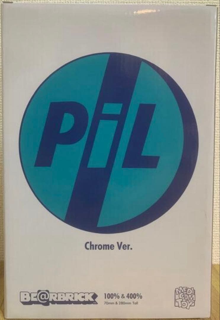 BE@RBRICK PiL CHROME Ver. 100％ & 400％