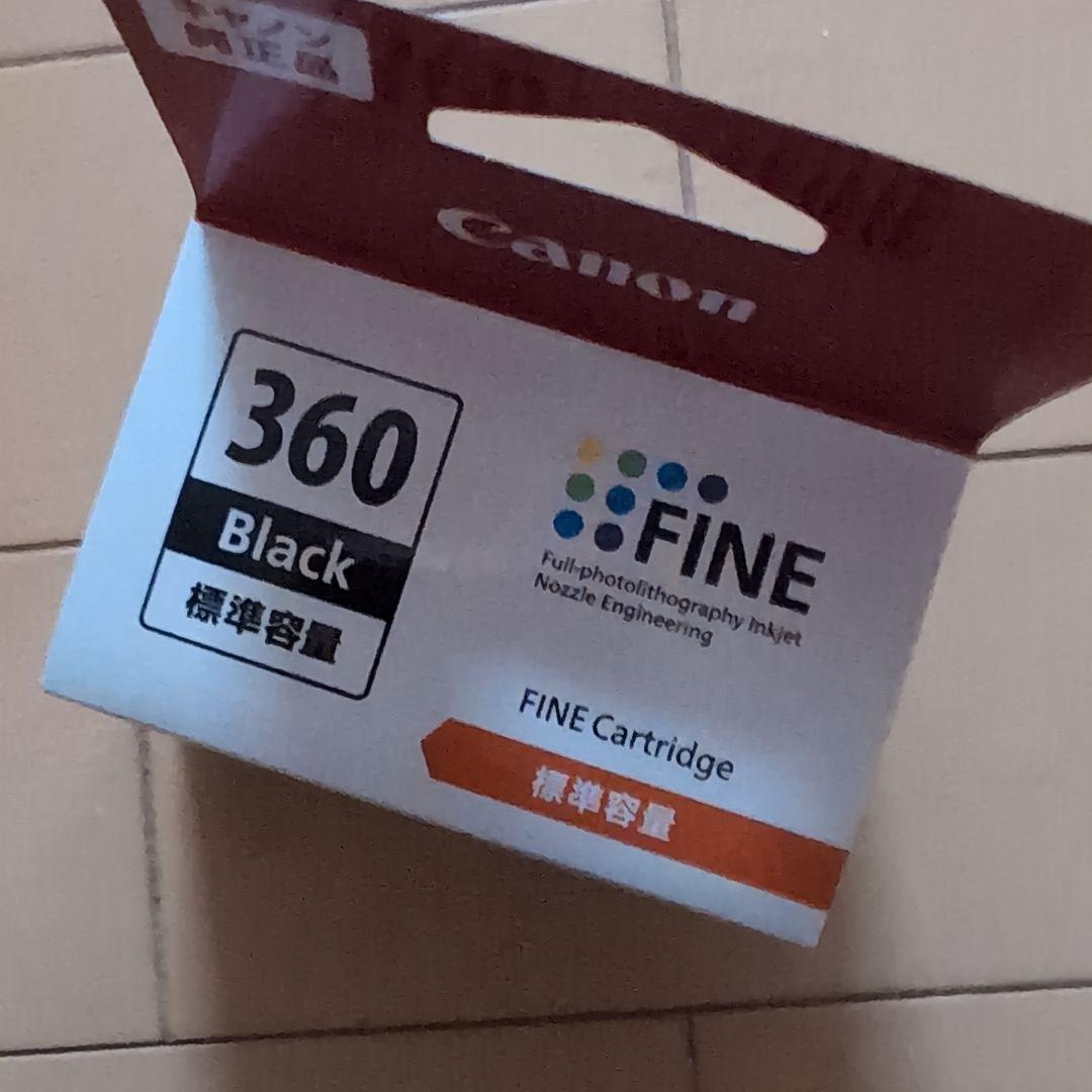 Canon PIXUS 360 ブラックインクカートリッジ