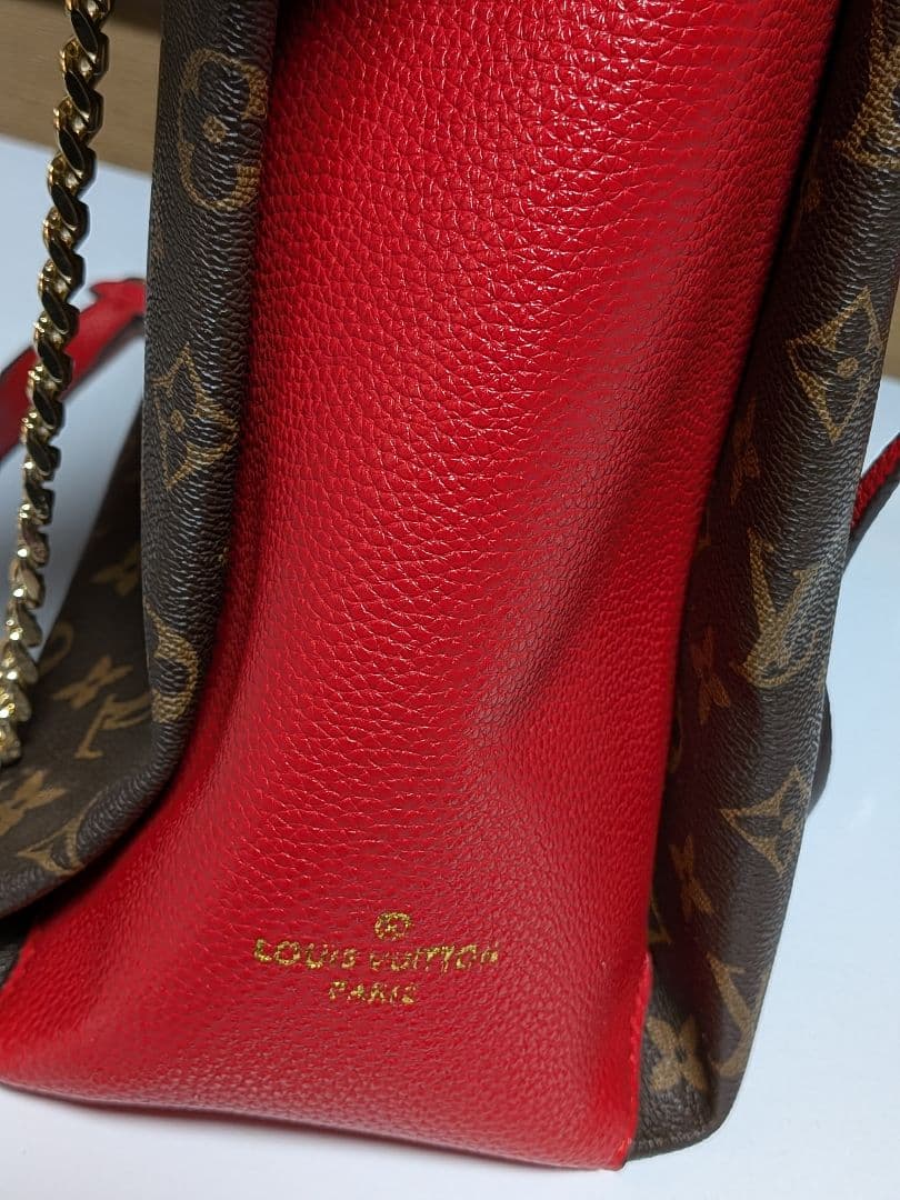 Louis Vuitton ショルダーバッグ ブラウン/レッド