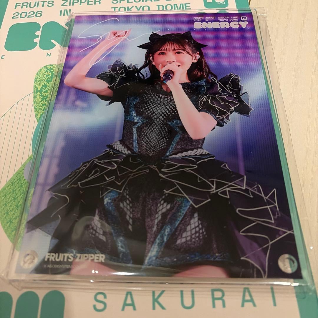 FRUITS ZIPPER SPECIAL LIVE写真集 櫻井優衣表紙ver