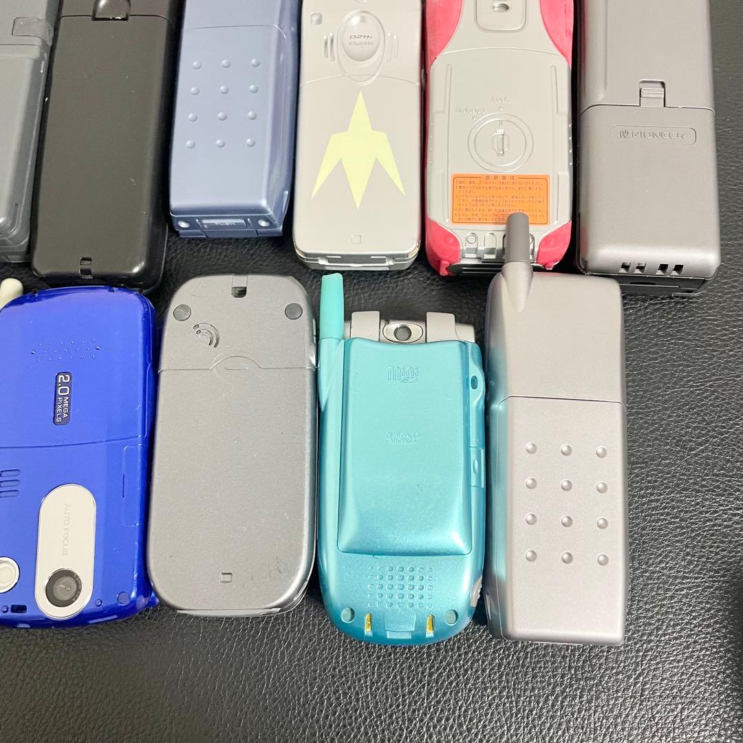 【まとめて25点セット】モックアップ 販売店模型 携帯電話 ガラケー フェラーリ