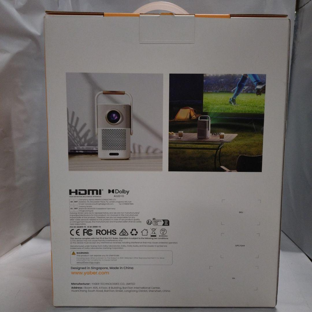 プロジェクター Yaber Projector T2