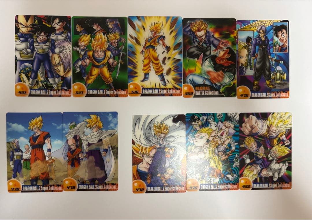 森永 ウエハースカードドラゴンボールZ 3Dコレクション カードセット 92枚