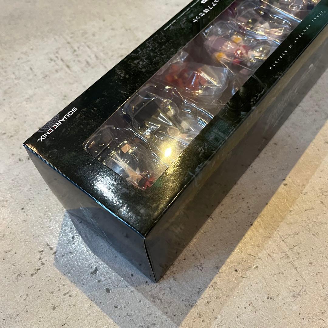 FF７　ファイナルファンタジー　一番くじ　D賞　ミニフィギュア７体セット