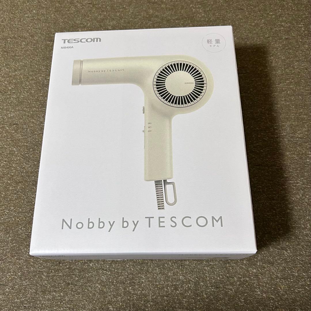 Nobby by TESCOM NIB400A ホワイト ヘアドライヤー