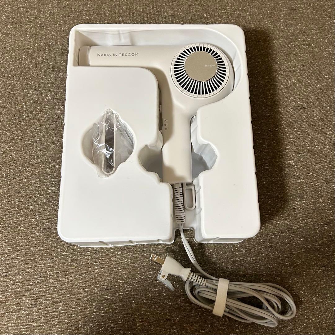 Nobby by TESCOM NIB400A ホワイト ヘアドライヤー