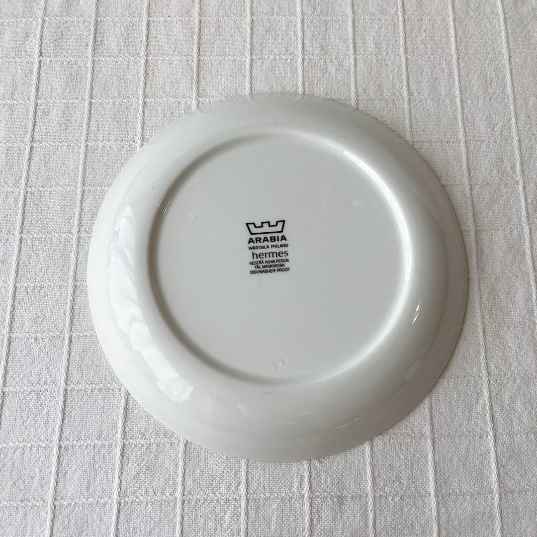 アラビア　Hermes ヘルメス　17cm デザート皿　2枚